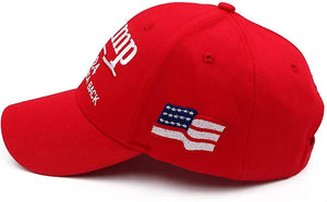 Trump 2024 Hat Keep America Great Take America Back Hat with USA Flag Embroidery Adjustable Baseball Cap